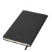 Ежедневник Стар (Star) недатированный, черный (с упаковкой, со стикерами)