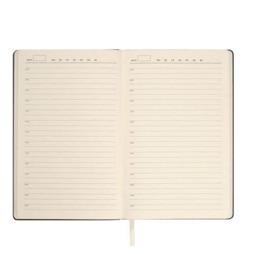 Ежедневник Стар (Star) недатированный, серый (без упаковки, без стикера)