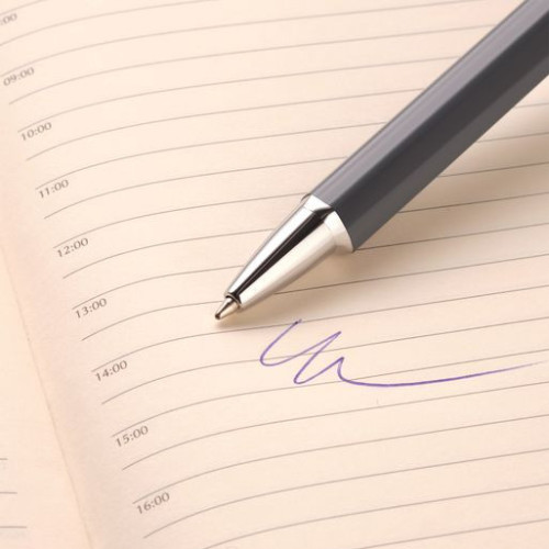 Шариковая ручка Пента (Penta), серая Шариковая ручка Пента (Penta), серая