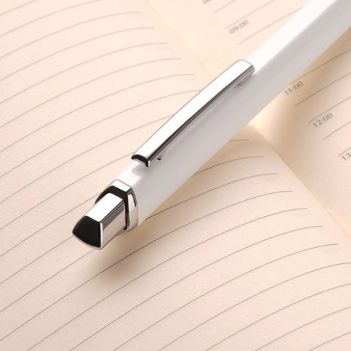 Шариковая ручка Пента (Penta), белая Шариковая ручка Пента (Penta), белая