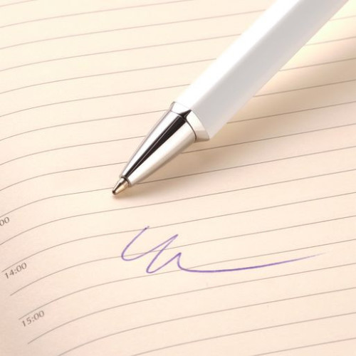 Шариковая ручка Пента (Penta), белая Шариковая ручка Пента (Penta), белая