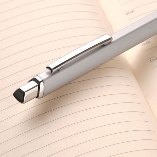 Шариковая ручка Пента (Penta), серебро Шариковая ручка Пента (Penta), серебро