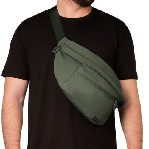 Сумка через плечо (cross body) Бостон (Boston), зеленая Сумка через плечо (cross body) Бостон (Boston), зеленая