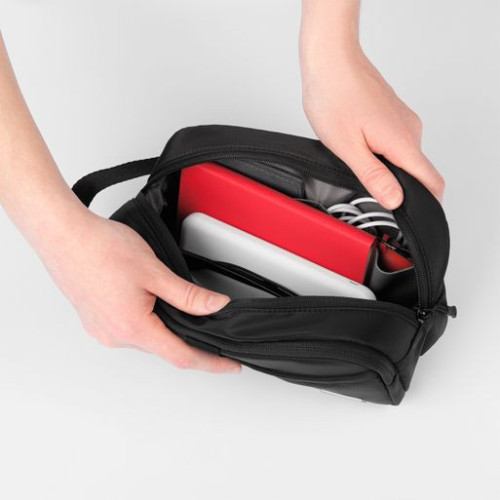 Дорожная косметичка Бостон (Boston), черная Дорожная косметичка Бостон (Boston), черная