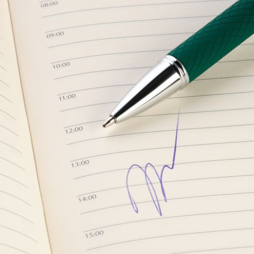 Шариковая ручка Альт (Alt), зеленая