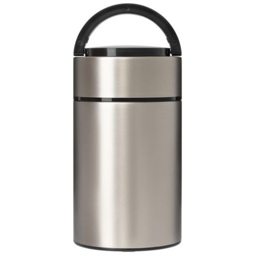 Термос для еды Бенто (Bento), серебряный Термос для еды Бенто (Bento), серебряный