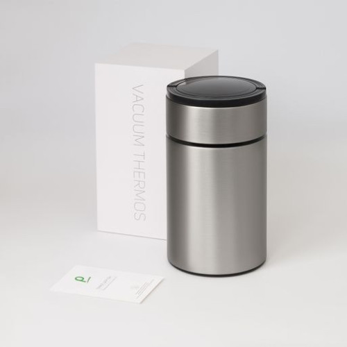 Термос для еды Бенто (Bento), серебряный Термос для еды Бенто (Bento), серебряный