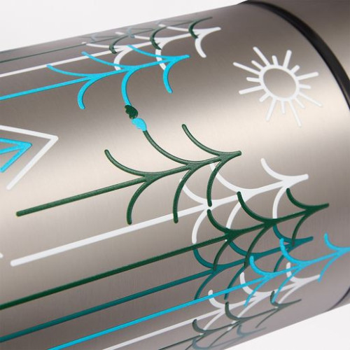 Термос для еды Бенто (Bento), серебряный Термос для еды Бенто (Bento), серебряный