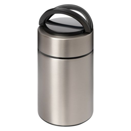 Термос для еды Бенто (Bento), серебряный Термос для еды Бенто (Bento), серебряный