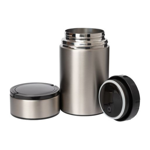 Термос для еды Бенто (Bento), серебряный Термос для еды Бенто (Bento), серебряный