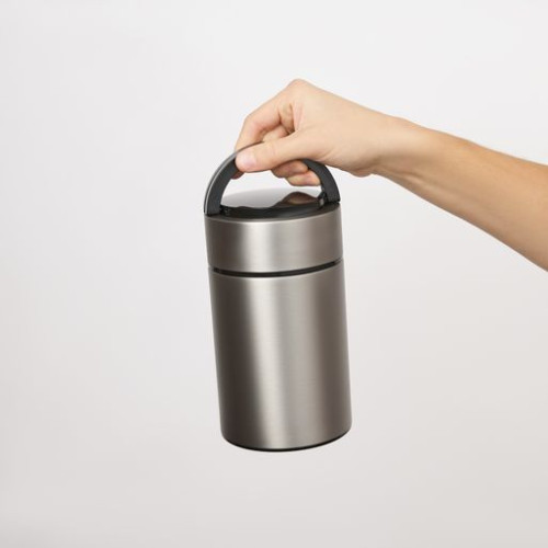 Термос для еды Бенто (Bento), серебряный Термос для еды Бенто (Bento), серебряный