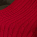 Плед Фадо (Fado) вязаный, красный (без подарочной коробки)