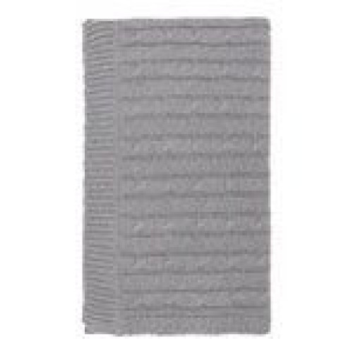 Плед Фадо (Fado) вязаный, серый (без подарочной коробки)