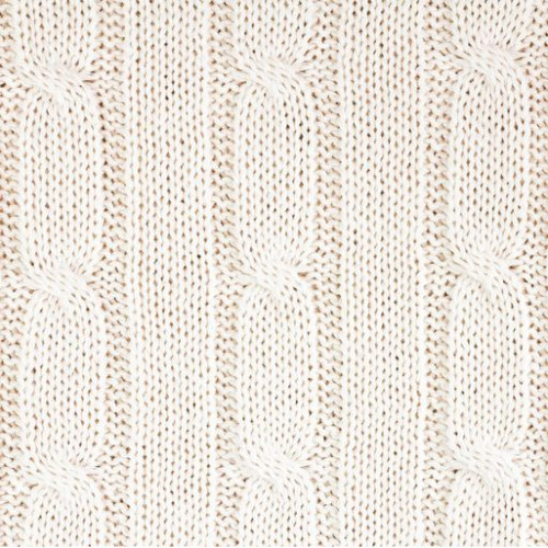 Плед Фадо (Fado) вязаный, бежевый (без подарочной коробки)