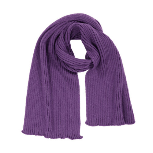 Шарф Форгес (Forges) вязаный, фиолетовый Шарф Форгес (Forges) вязаный, фиолетовый