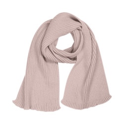 Шарф Форгес (Forges) вязаный, дымчато-розовый