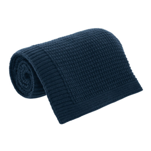 Плед Мальта Софт (Malta Soft) вязаный, 160*90 см, синий Плед Мальта Софт (Malta Soft) вязаный, 160*90 см, синий