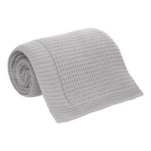 Плед Мальта Софт (Malta Soft) вязаный, 160*90 см, серый Плед Мальта Софт (Malta Soft) вязаный, 160*90 см, серый