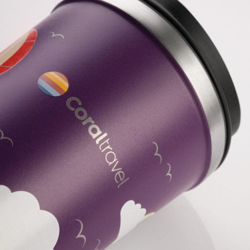 Термокружка вакуумная Палермо (Palermo), фиолетовая