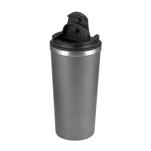 Термокружка вакуумная Палермо (Palermo), светло-серая