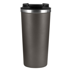 Термокружка вакуумная Палермо (Palermo), серая, матовая поверхность