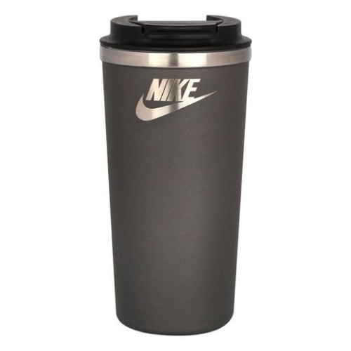 Термокружка вакуумная Палермо (Palermo), серая, матовая поверхность