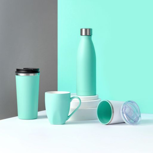 Термокружка вакуумная Палермо (Palermo), аква Термокружка вакуумная Палермо (Palermo), аква