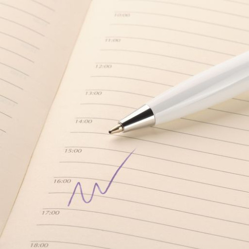 Шариковая ручка Соната (Sonata), белая