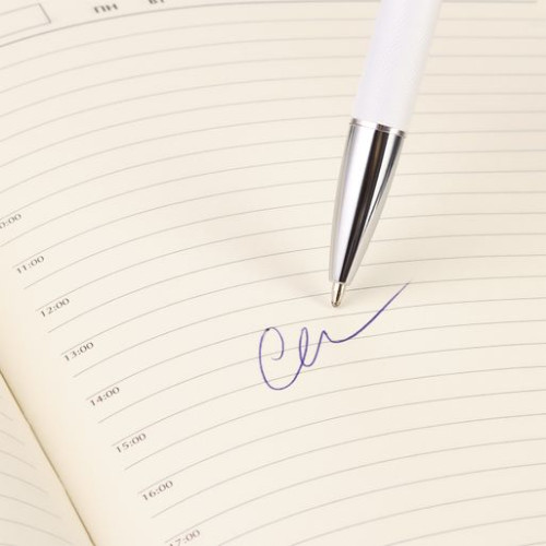 Шариковая ручка Леви (Levi), белая Шариковая ручка Леви (Levi), белая