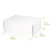 Подарочная коробка универсальная малая, белая, 280 х 215 х 113мм