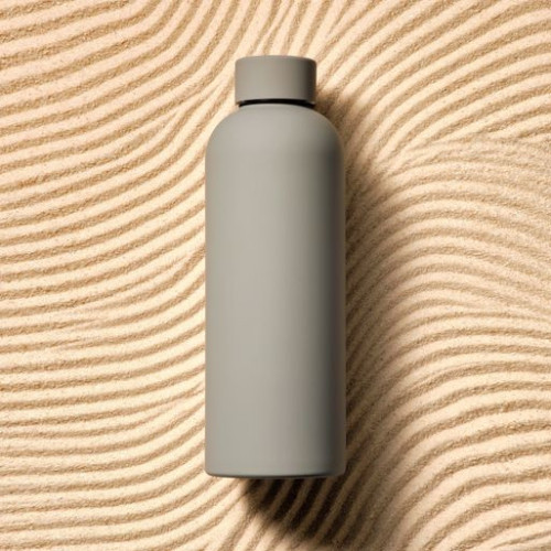 Термобутылка вакуумная герметичная Прима (Prima), серая