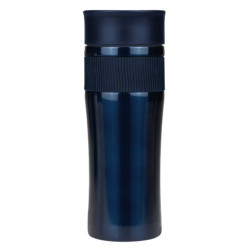 Термокружка вакуумная Поло (Polo), синяя