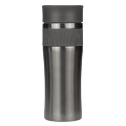 Термокружка вакуумная Поло (Polo), серая