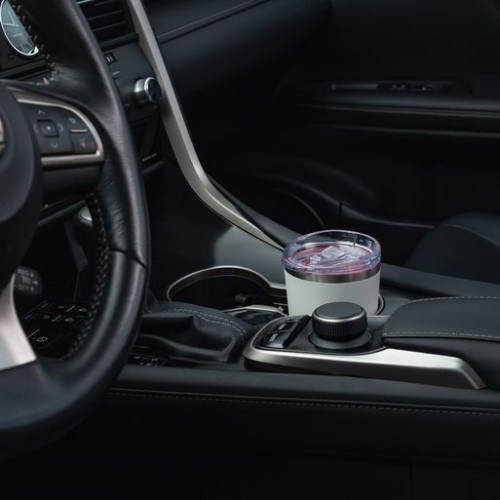 Термокружка вакуумная с керамическим покрытием Арктик (Arctic), белый/аква