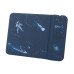 Коврик для мыши с беспроводным зарядным устройством 15W Онор (Honor), синий
