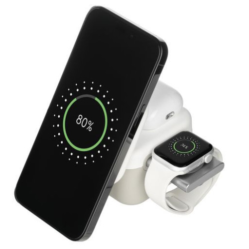 Беспроводная зарядная станция 3в1 15W Куб (Cube Wireless Magnetic) Беспроводная зарядная станция 3в1 15W Куб (Cube Wireless Magnetic)