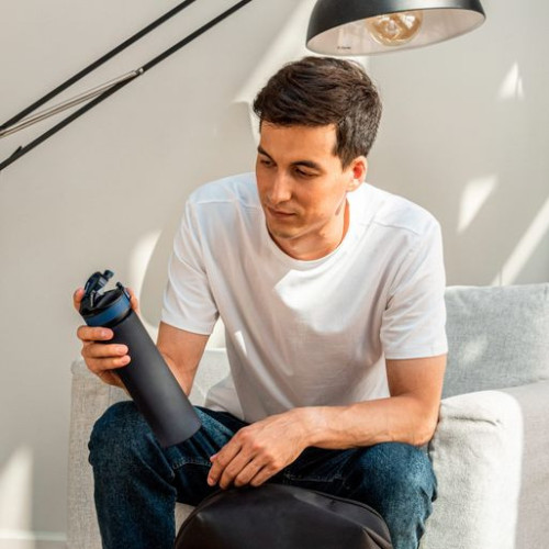 Бутылка для воды Флип (Flip), синяя Бутылка для воды Флип (Flip), синяя