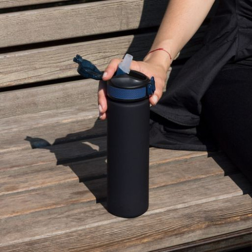 Бутылка для воды Флип (Flip), синяя Бутылка для воды Флип (Flip), синяя