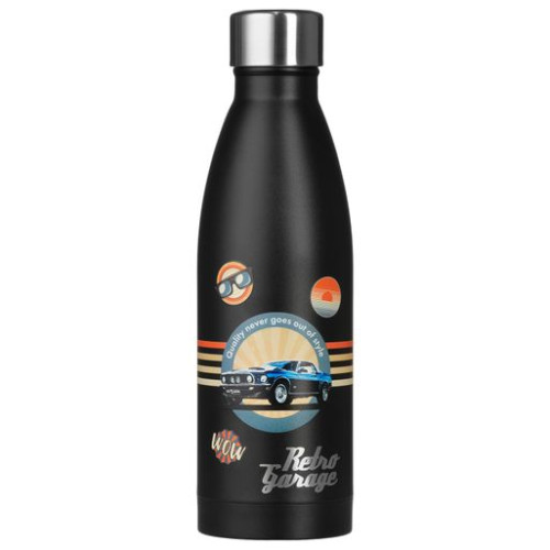 Термобутылка вакуумная герметичная Фреско (Fresco), черная