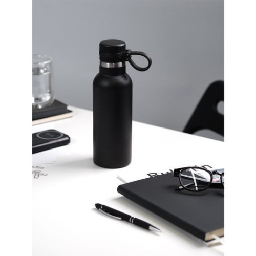 Термобутылка вакуумная герметичная Модена (Modena), черная