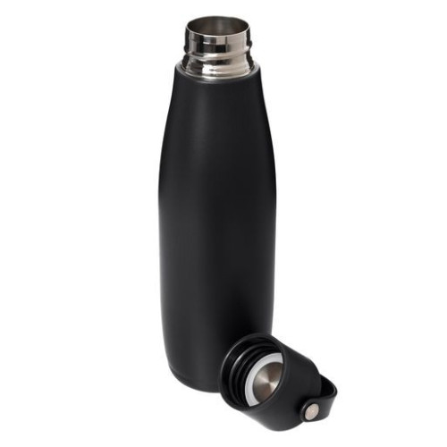 Термобутылка вакуумная герметичная Боска (Bosca), черная