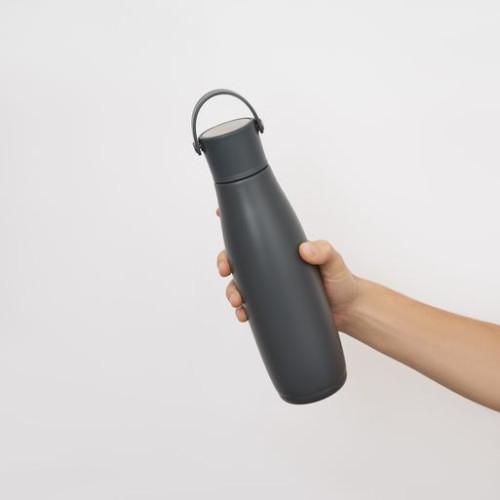 Термобутылка вакуумная герметичная Боска (Bosca), серая Термобутылка вакуумная герметичная Боска (Bosca), серая