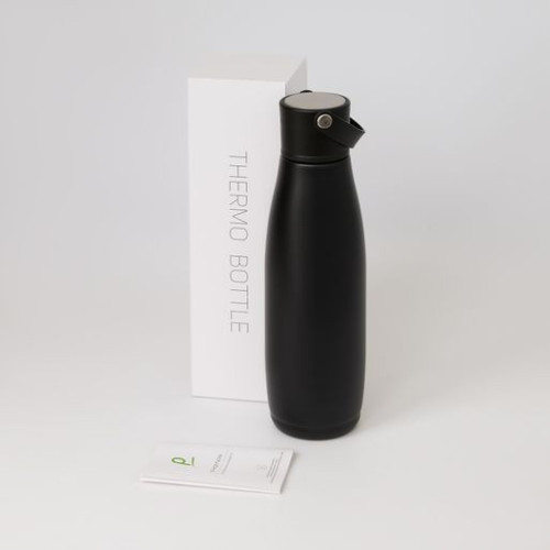 Термобутылка вакуумная герметичная Боска (Bosca), серая Термобутылка вакуумная герметичная Боска (Bosca), серая