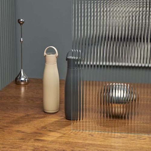 Термобутылка вакуумная герметичная Боска (Bosca), серая Термобутылка вакуумная герметичная Боска (Bosca), серая