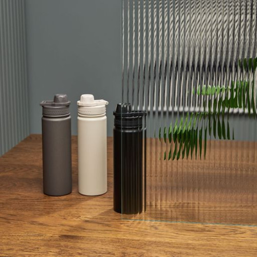 Термобутылка вакуумная герметичная Савона (Savona), черная