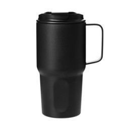 Термокружка вакуумная Авентура (Aventura), черная