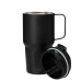 Термокружка вакуумная Авентура (Aventura), черная