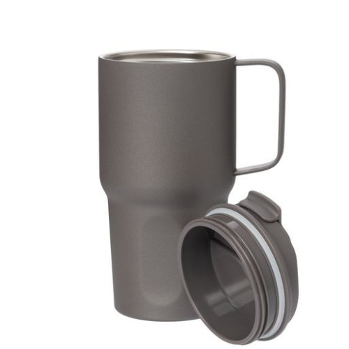Термокружка вакуумная Авентура (Aventura), серая