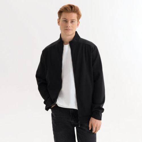 Толстовка на молнии Астин (Astin) черная