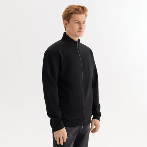 Толстовка на молнии Астин (Astin) черная